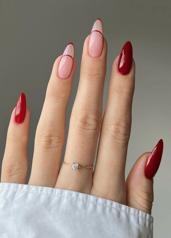 50+ Pretty Lines Nails Designs For A Unique Manicure