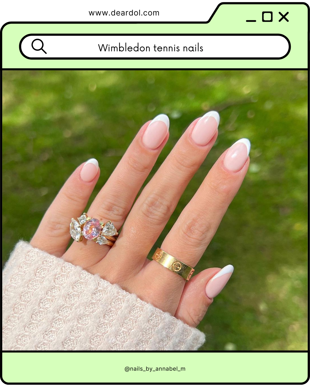 15 Wimbledon-Inspired Nail Designs To Sport On Match Day