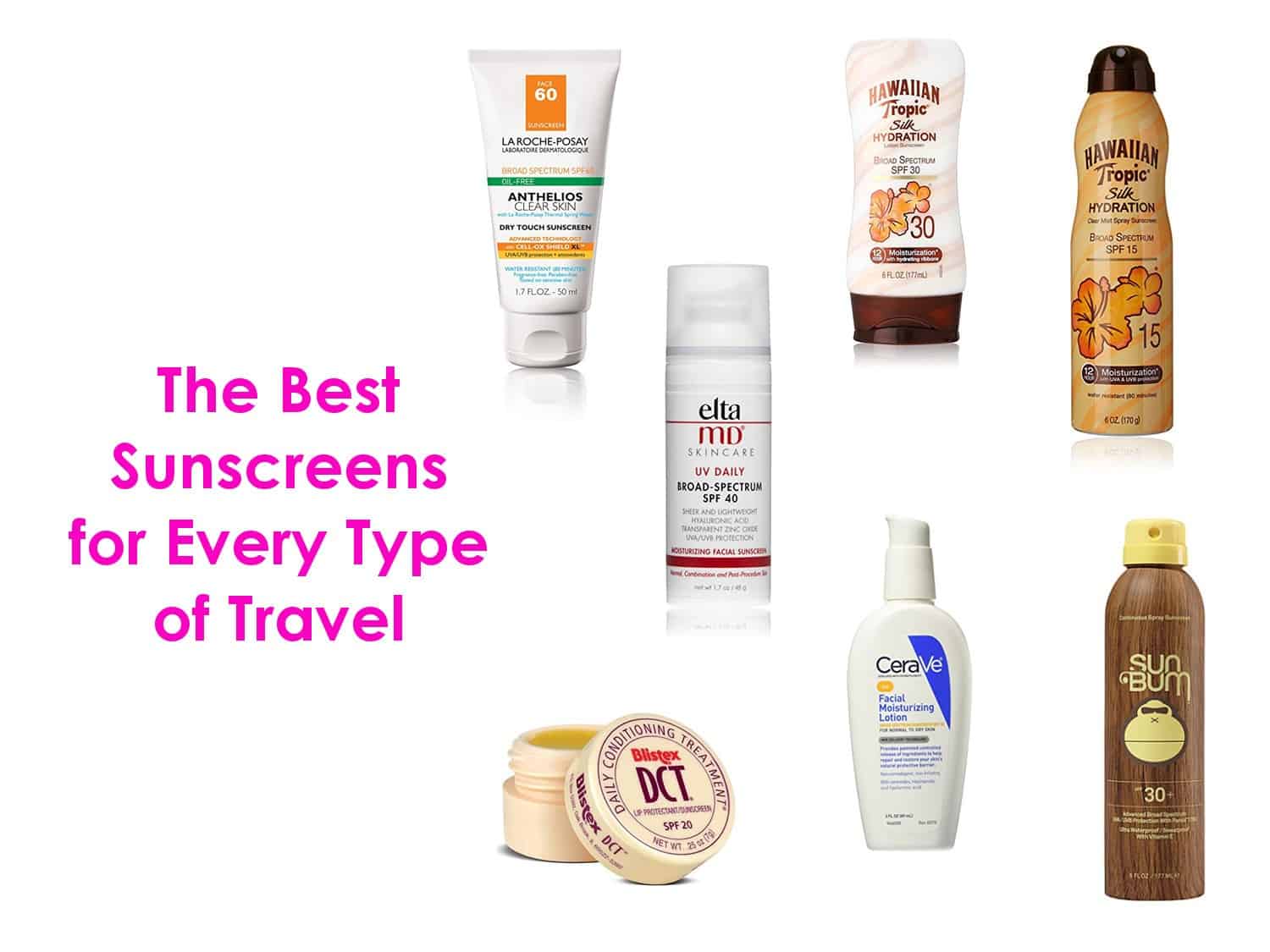 9 Best Sunscreens for Travel | One Girl, Whole World